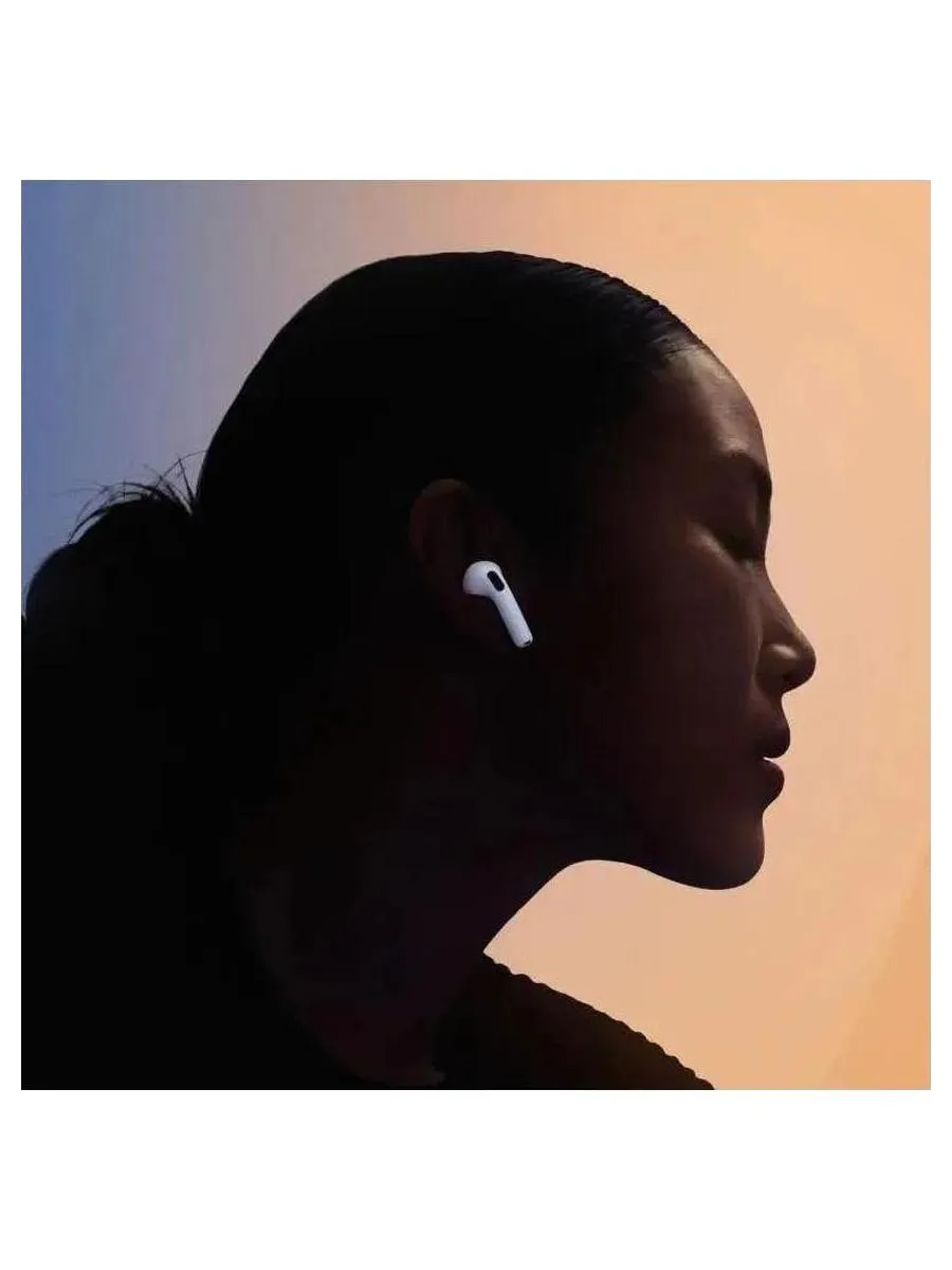 Наушники Apple AirPods 4 белый (MXP63LL/A) - фото 4
