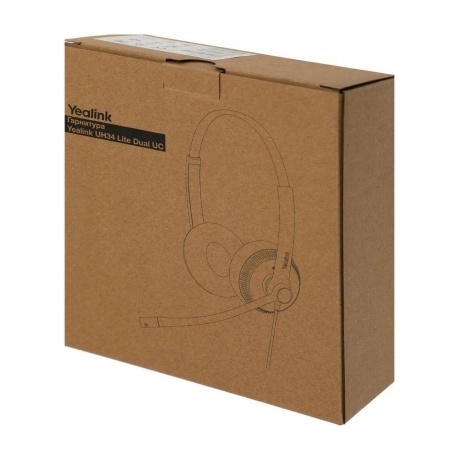 Гарнитура проводная YEALINK UH34 Lite Dual UC - фото 12
