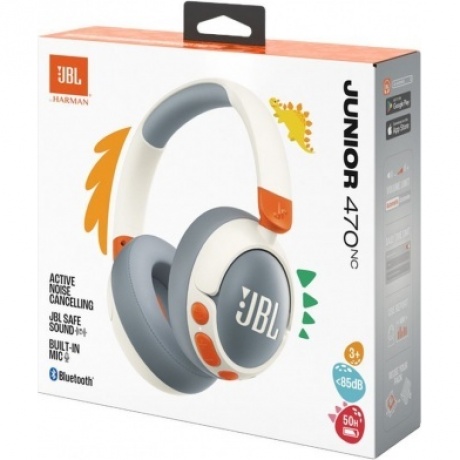 Наушники JBL JR470NC (JBLJR470NCWHT) White - фото 7