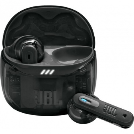 Наушники JBL Tune Flex 2 Ghost Edition (JBLTFLEX2GBLK) Black - фото 1