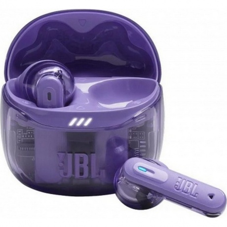 Наушники JBL Tune Flex 2 Ghost Edition (JBLTFLEX2GMAE) Purple - фото 2