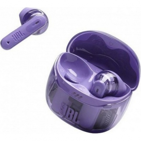 Наушники JBL Tune Flex 2 Ghost Edition (JBLTFLEX2GMAE) Purple - фото 6