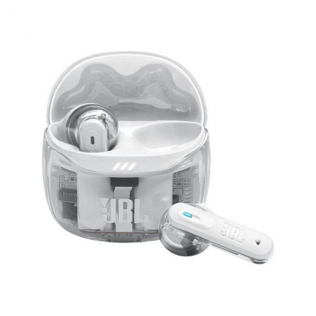 Наушники JBL Tune Flex 2 Ghost Edition (JBLTFLEX2GWHT) White