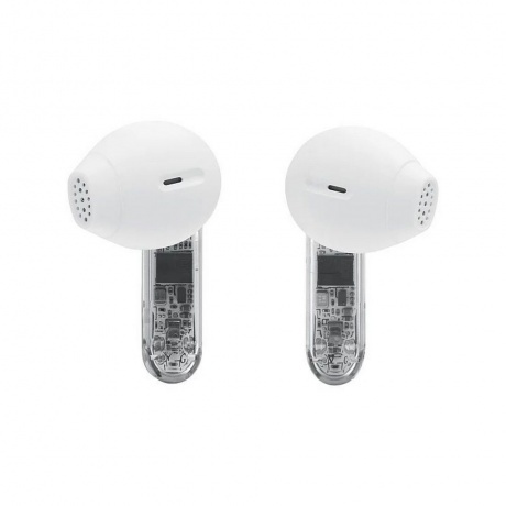 Наушники JBL Tune Flex 2 Ghost Edition (JBLTFLEX2GWHT) White - фото 3