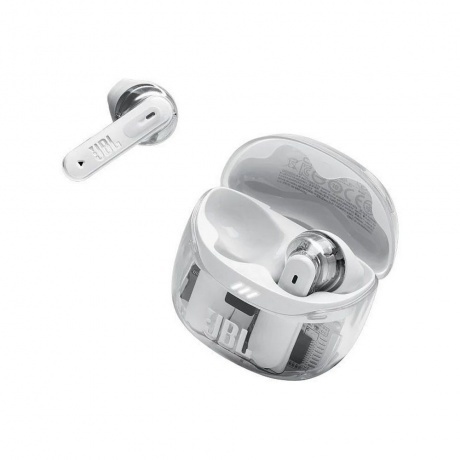 Наушники JBL Tune Flex 2 Ghost Edition (JBLTFLEX2GWHT) White - фото 6