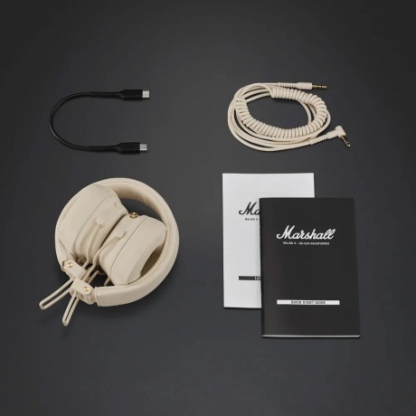 Наушники Marshall Major V Cream - фото 7