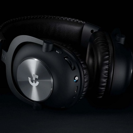 Наушники Logitech Pro X Wireless Lightspeed Black (981-000908) - фото 8