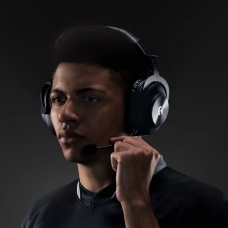 Наушники Logitech Pro X Wireless Lightspeed Black (981-000908) - фото 10