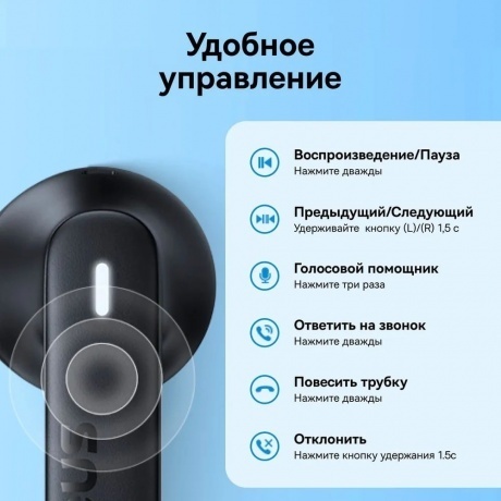 Наушники Baseus Bowie E16 Cluster Black (A00061900113-01) - фото 9