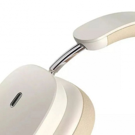 Наушники Baseus Bowie H1 Noise-Cancelling Creamy White (NGTW230202) - фото 3