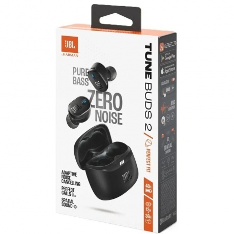 Наушники JBL Tune Buds 2 (JBLTBUDS2BLK) Black - фото 9