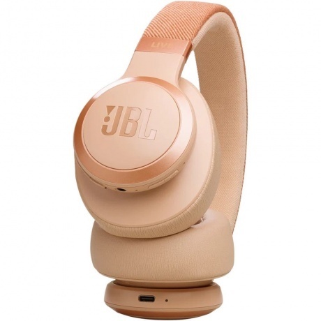 Наушники JBL Live 770NC (JBLLIVE770NCSAT) Beige - фото 2