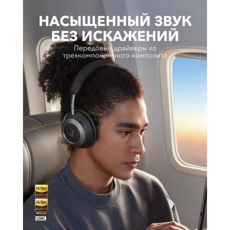 Наушники Soundcore Space One Pro Black - фото 5