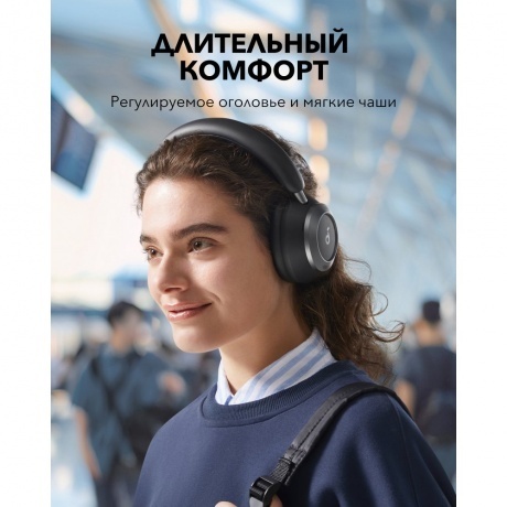 Наушники Soundcore Space One Pro Black - фото 6