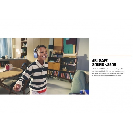 Наушники JBL JR320BT (JBLJR320BTBLU) Blue - фото 9