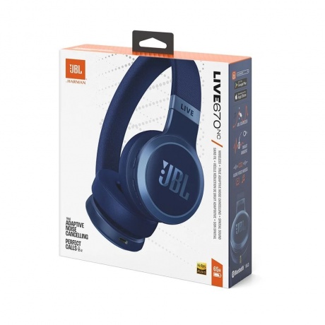 Наушники JBL Live 670NC JBLLIVE670NCBLU Blue - фото 13