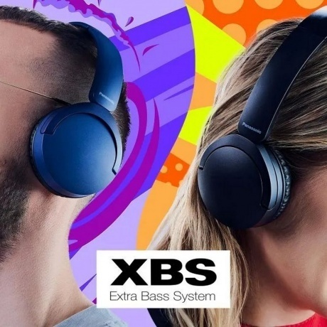 Наушники Panasonic RB-HF630BG-A Blue - фото 4