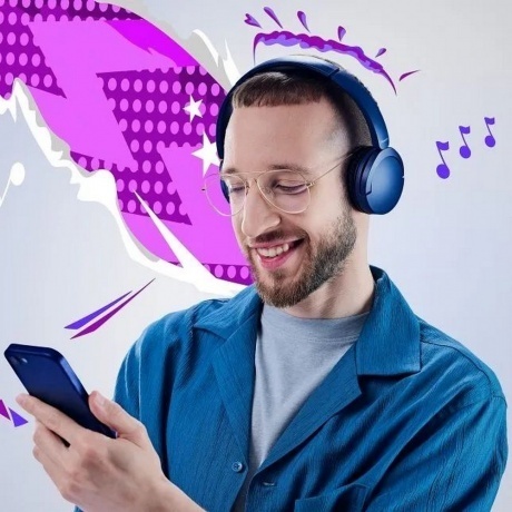 Наушники Panasonic RB-HF630BG-A Blue - фото 5