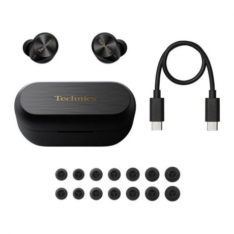 Наушники Technics EAH-AZ80G-K Black - фото 4