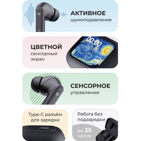 Наушники Geozon Cosmos (G-S11BLK) Black - фото 4
