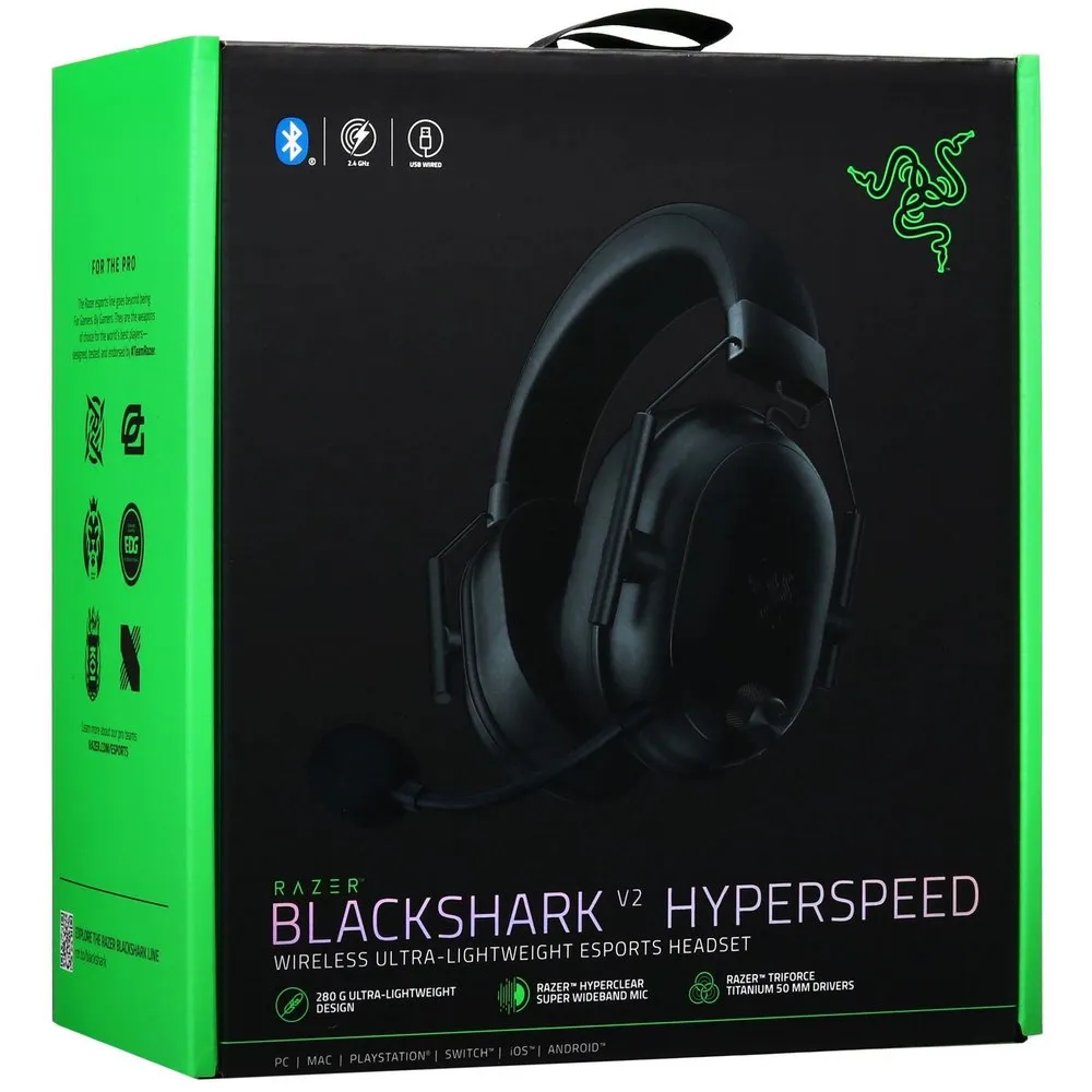 Наушники Razer Blackshark V2 HyperSpeed (RZ04-04960100-R3M1) Black - фото 9