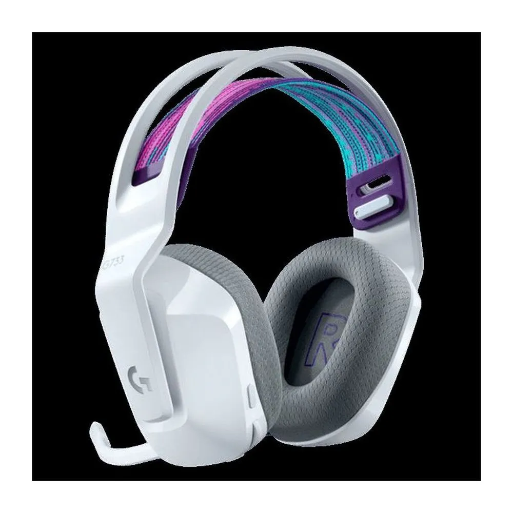 Наушники Logitech Headset G733 LightSpeed (981-000943) White - фото 2