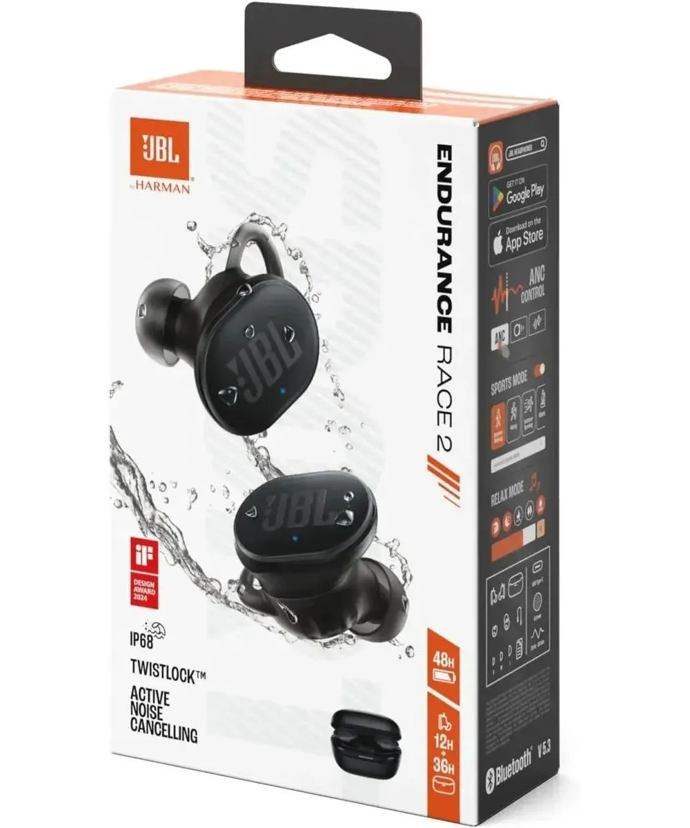 Наушники JBL Endurance Race 2 (JBLENDURACE2BLK) Black - фото 11