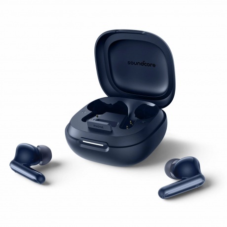 Наушники Soundcore P40i (A3955G31) Navy Blue - фото 10