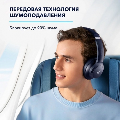 Нашники Soundcore Q20i (A3004G31) Blue - фото 6