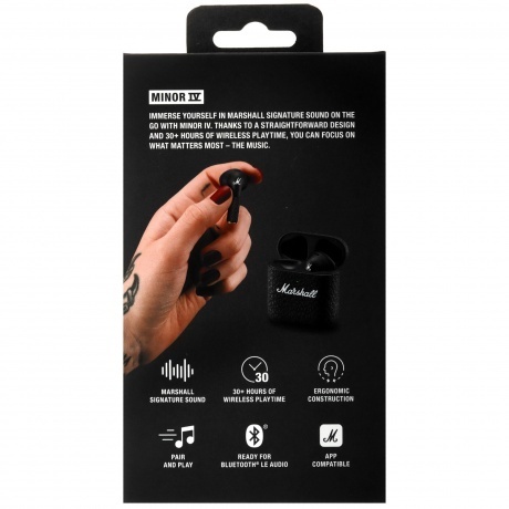 Наушники Marshall Minor IV Black - фото 14