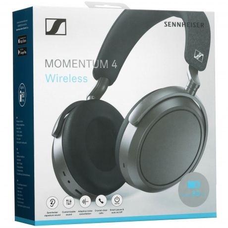 Наушники Sennheiser Momentum 4 Wireless Graphite - фото 13