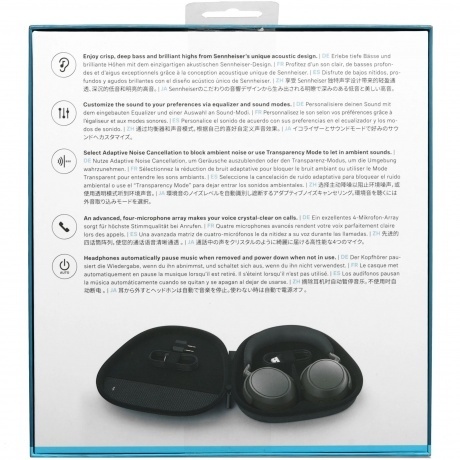 Наушники Sennheiser Momentum 4 Wireless Graphite - фото 14