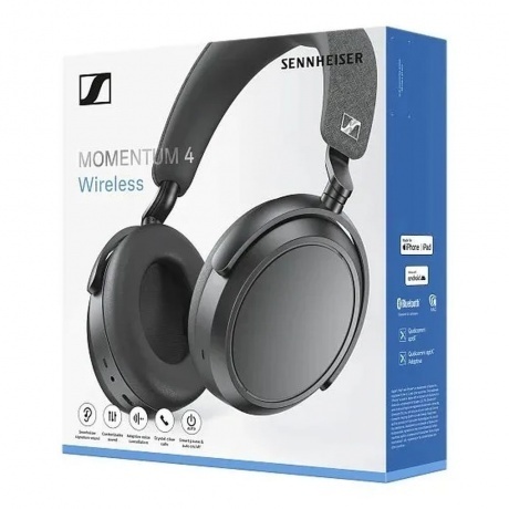 Наушники Sennheiser Momentum 4 Wireless Graphite - фото 15