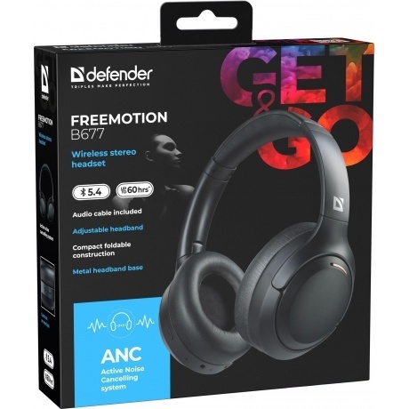 Наушники Defender FreeMotion B677 (63677) Black - фото 11
