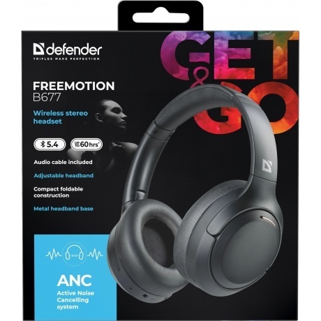 Наушники Defender FreeMotion B677 (63677) Black - фото 12