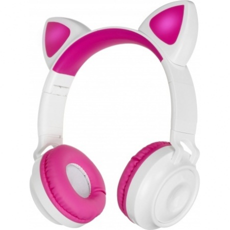 

Наушники Qumo Party Cat ВТ 0025 White/Pink