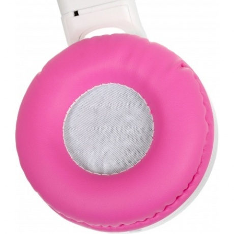 Наушники Qumo Party Cat ВТ 0025 White/Pink - фото 4