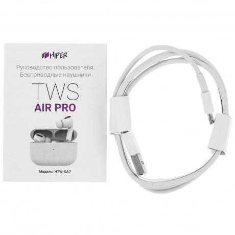 Наушники Hiper TWS Air Pro (HTW-M5) White - фото 15