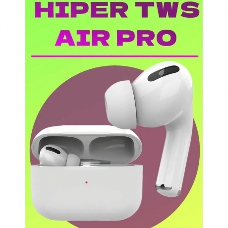 Наушники Hiper TWS Air Pro (HTW-M5) White - фото 23