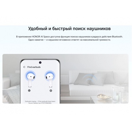 Наушники Honor Choice X7E (5504ABHG) White - фото 33
