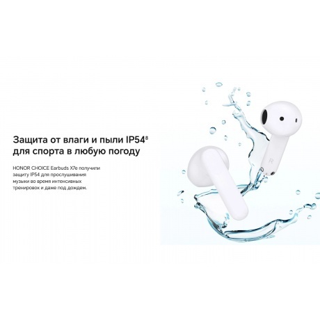 Наушники Honor Choice X7E (5504ABHG) White - фото 36