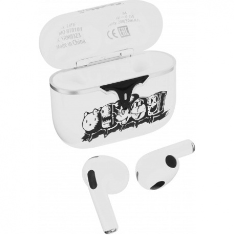 Наушники Qumo TWS LiFE «Avengers» ВТ 0101 White - фото 1