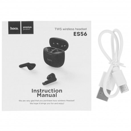 Наушники Hoco ES56 White - фото 9