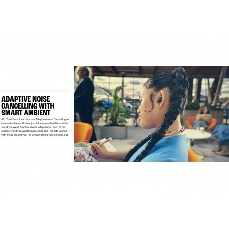 Наушники JBL Tune Buds 2 Ghost (JBLTBUDS2GBLK) Black - фото 13