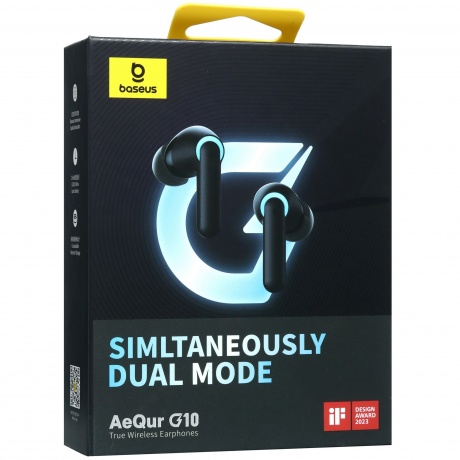 Наушники Baseus AeQur G10 Black - фото 11