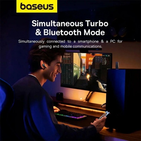 Наушники Baseus AeQur G10 Black - фото 17