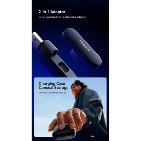 Наушники Baseus AeQur G10 Black - фото 29