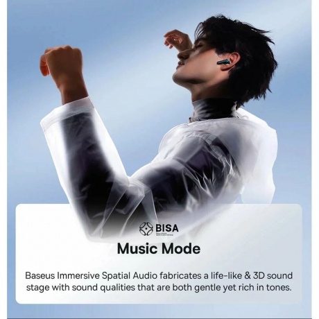 Наушники Baseus AeQur G10 Black - фото 32