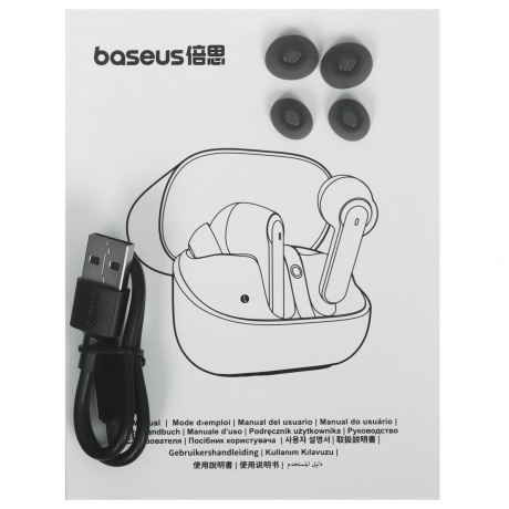 Наушники Baseus AeQur G10 Black - фото 9