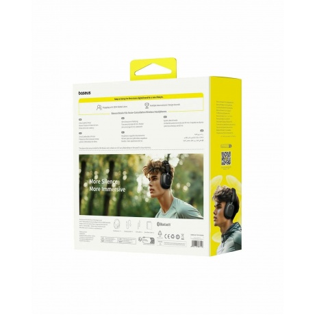 Наушники Baseus Bowie H1s Black - фото 18